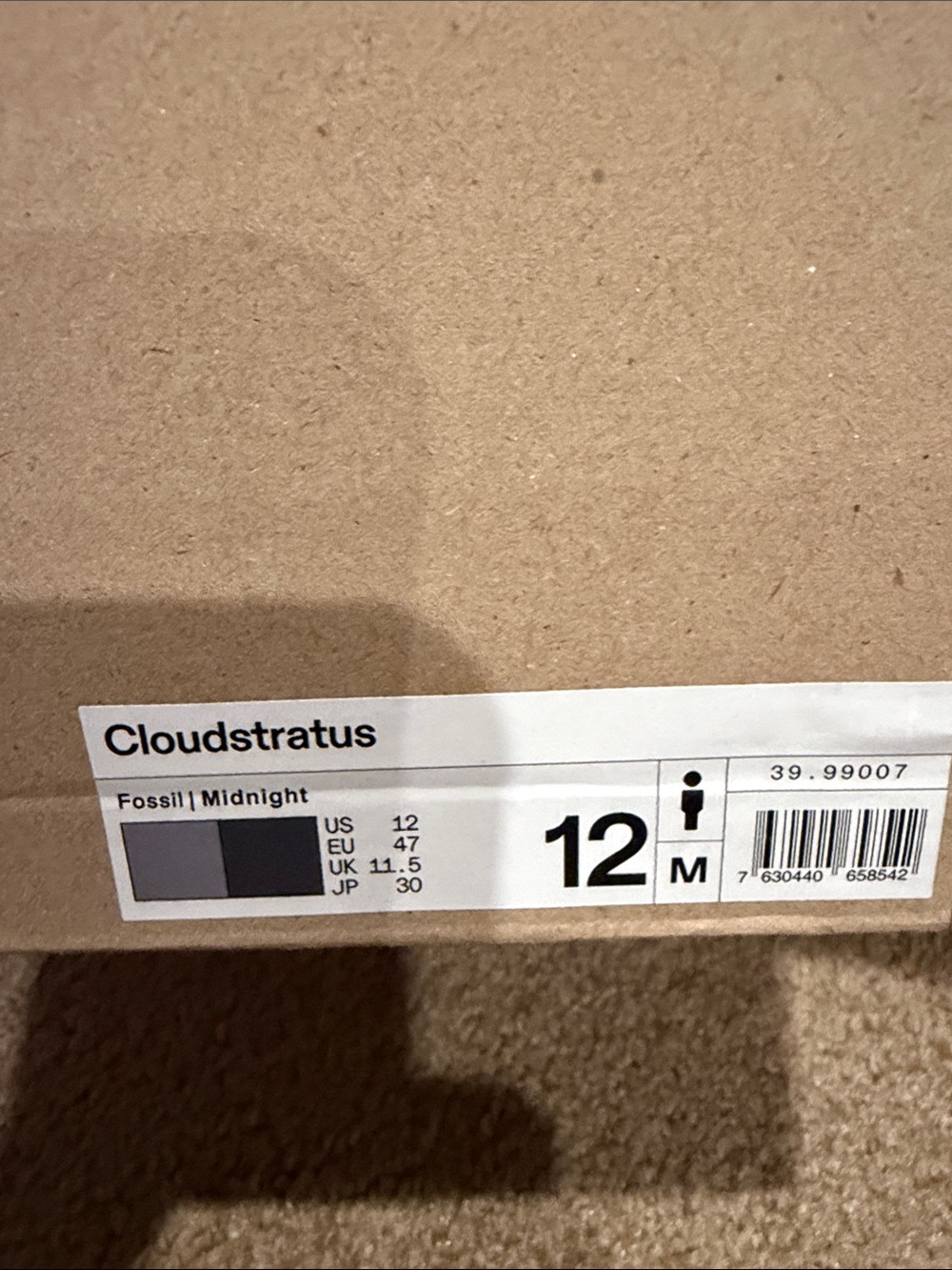 On cloud cloudswift size 12 good used condition - Picture 2 of 3